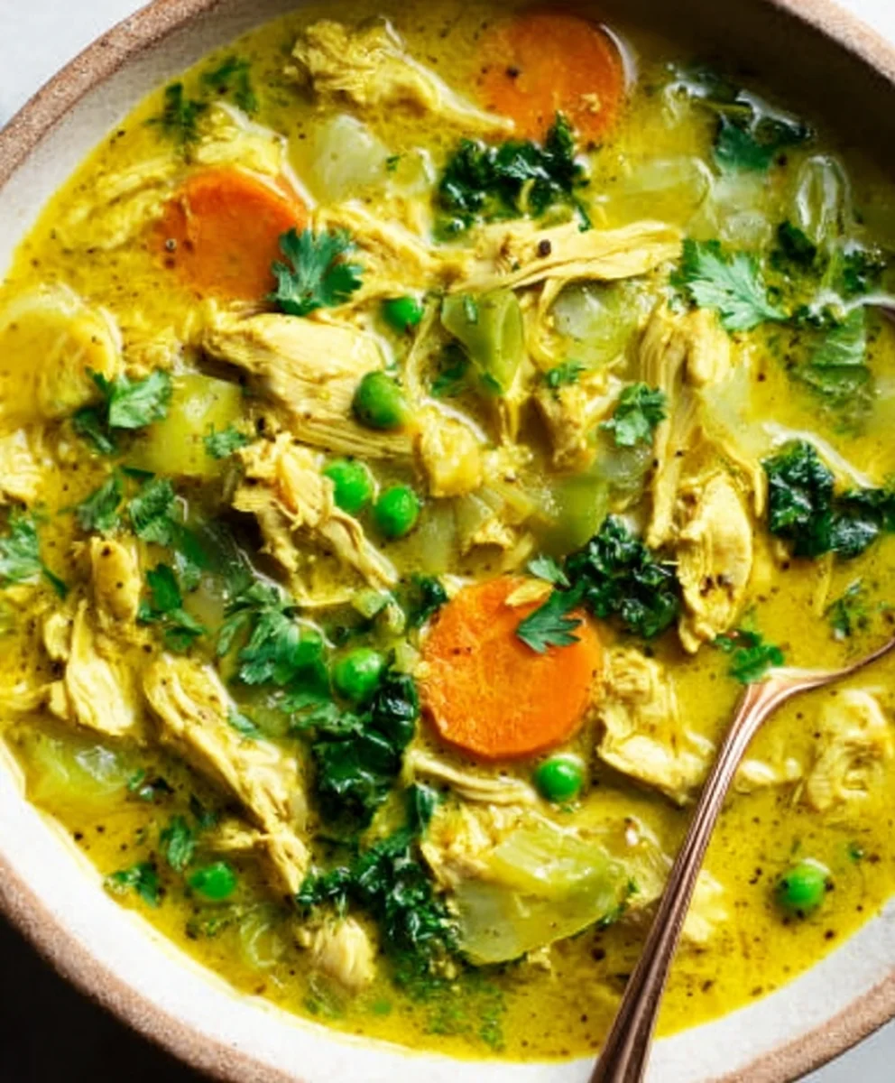 Anti-Inflammatory Turmeric Chicken Soup Recipe