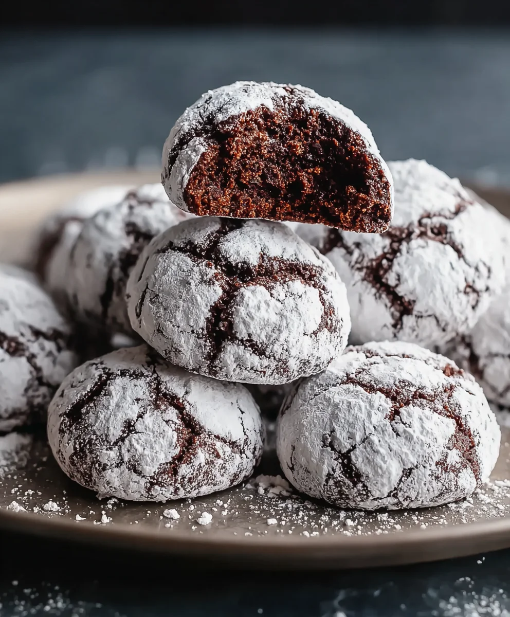 Easy Chocolate Snowball Cookies - Melt-in-Your-Mouth Delight