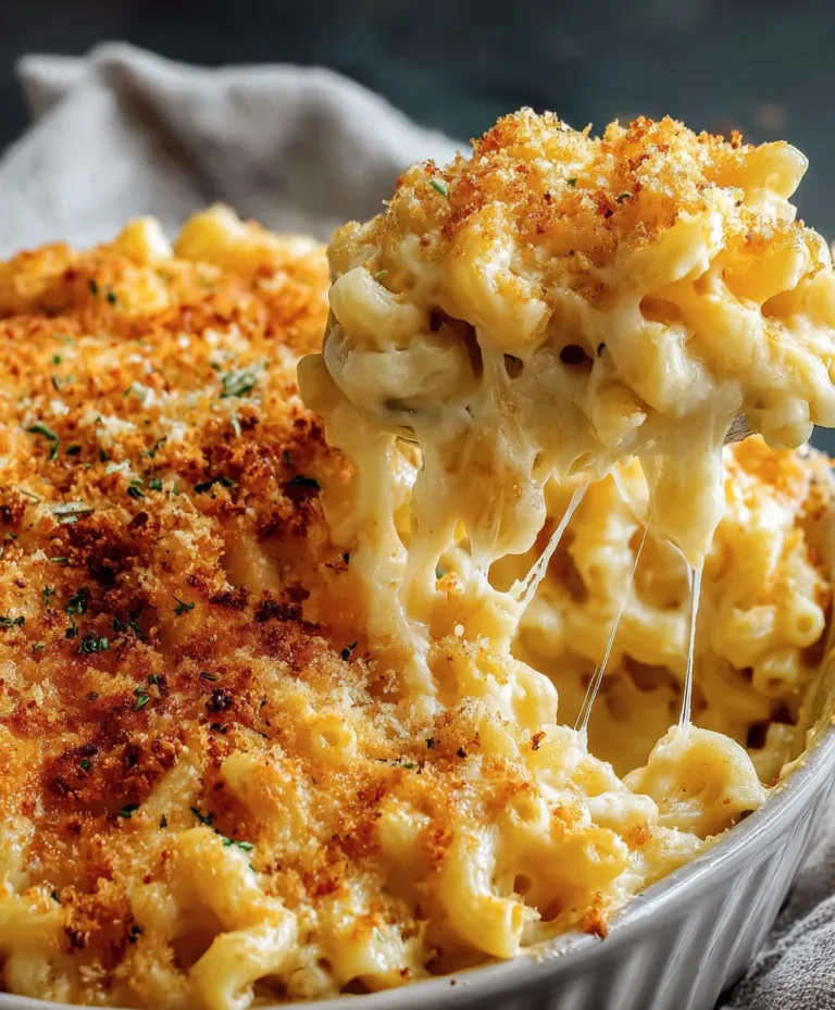 Creamy Baked Mac and Cheese-Ultimate Comfort Food