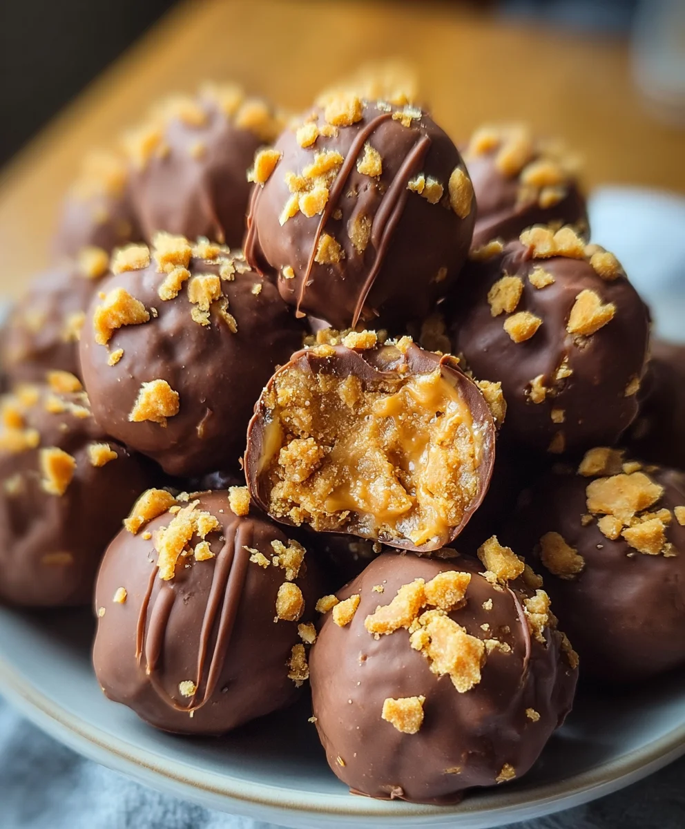 Easy Butterfinger Balls - No-Bake Dessert Delight