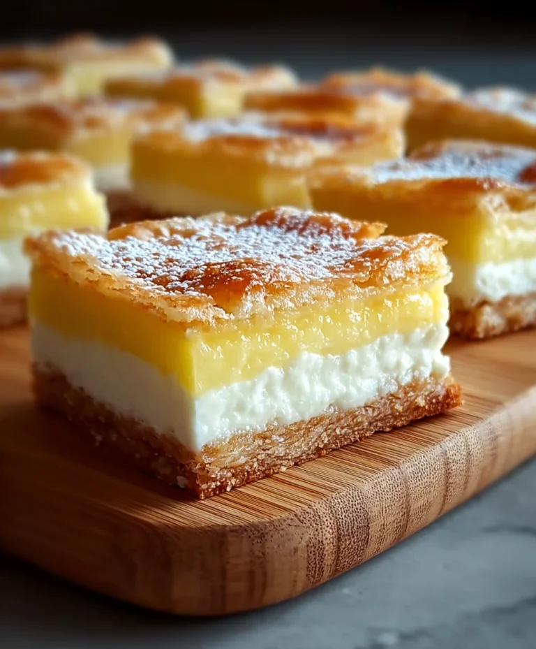 Easy Sunshine Lemon Cream Cheese Squares Recipe