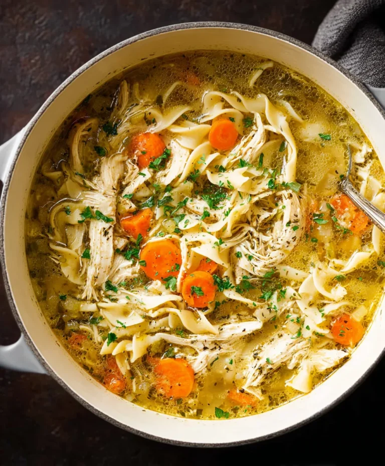 Comforting Chicken Noodle Soup Recipe
