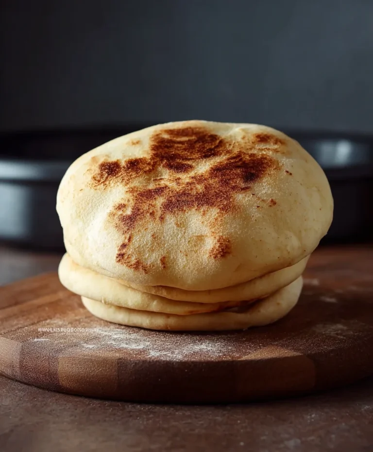 Easy Homemade Pita Bread Recipe-Soft & Fluffy