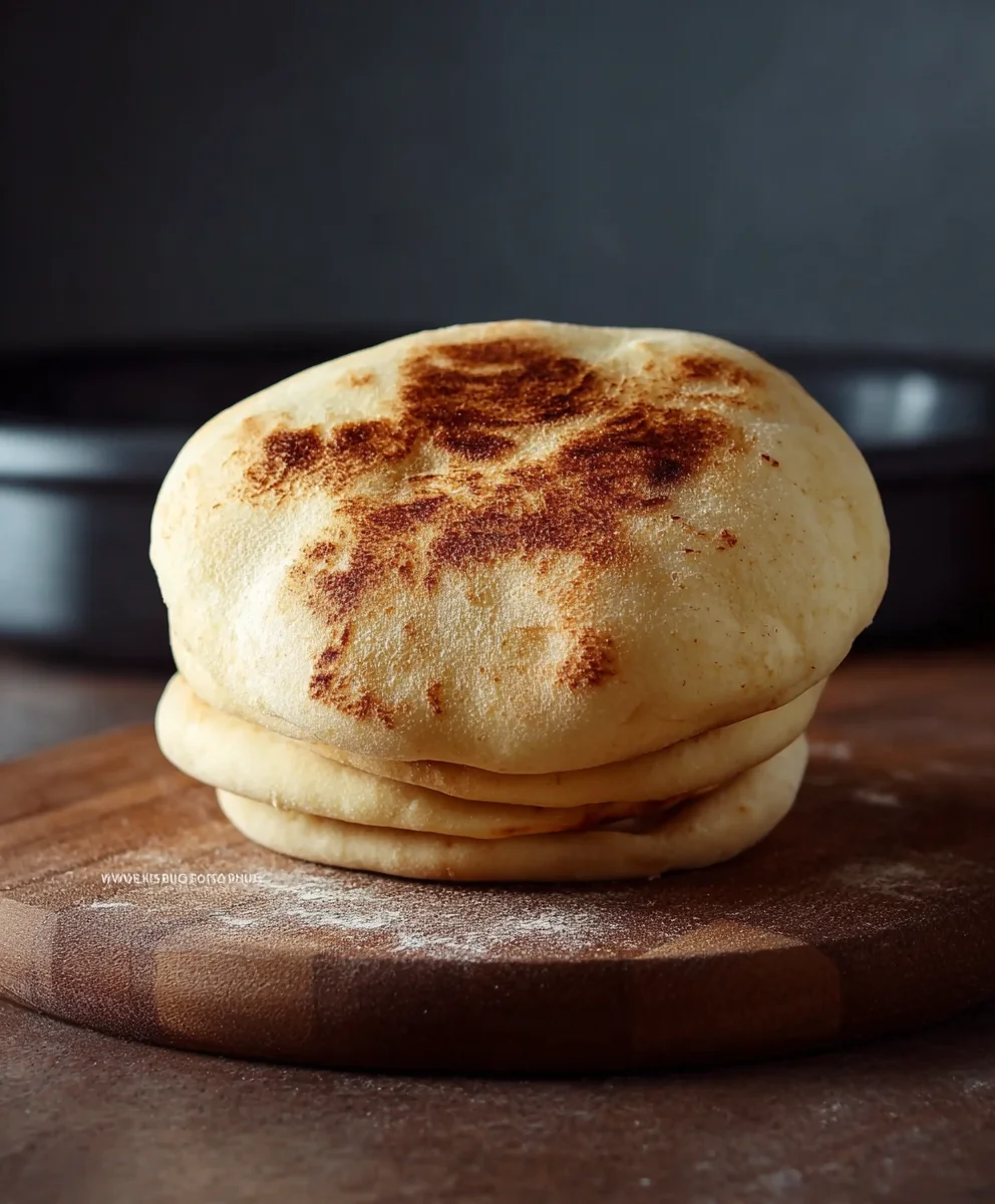 Easy Homemade Pita Bread Recipe-Soft & Fluffy