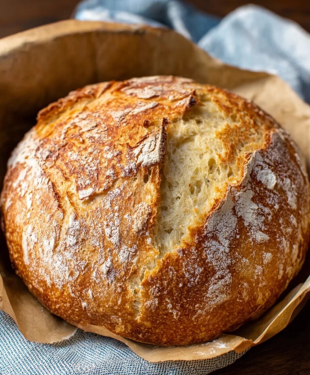 Easy No-Knead Bread Recipe - Quick Homemade Bread
