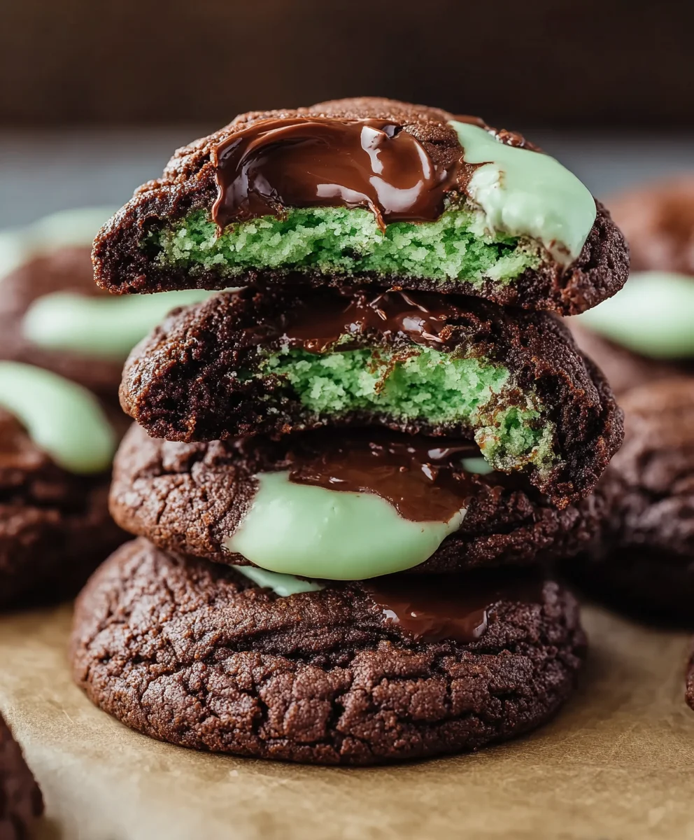 Easy Grasshopper Cake Mix Cookies-Quick & Delicious Recipe