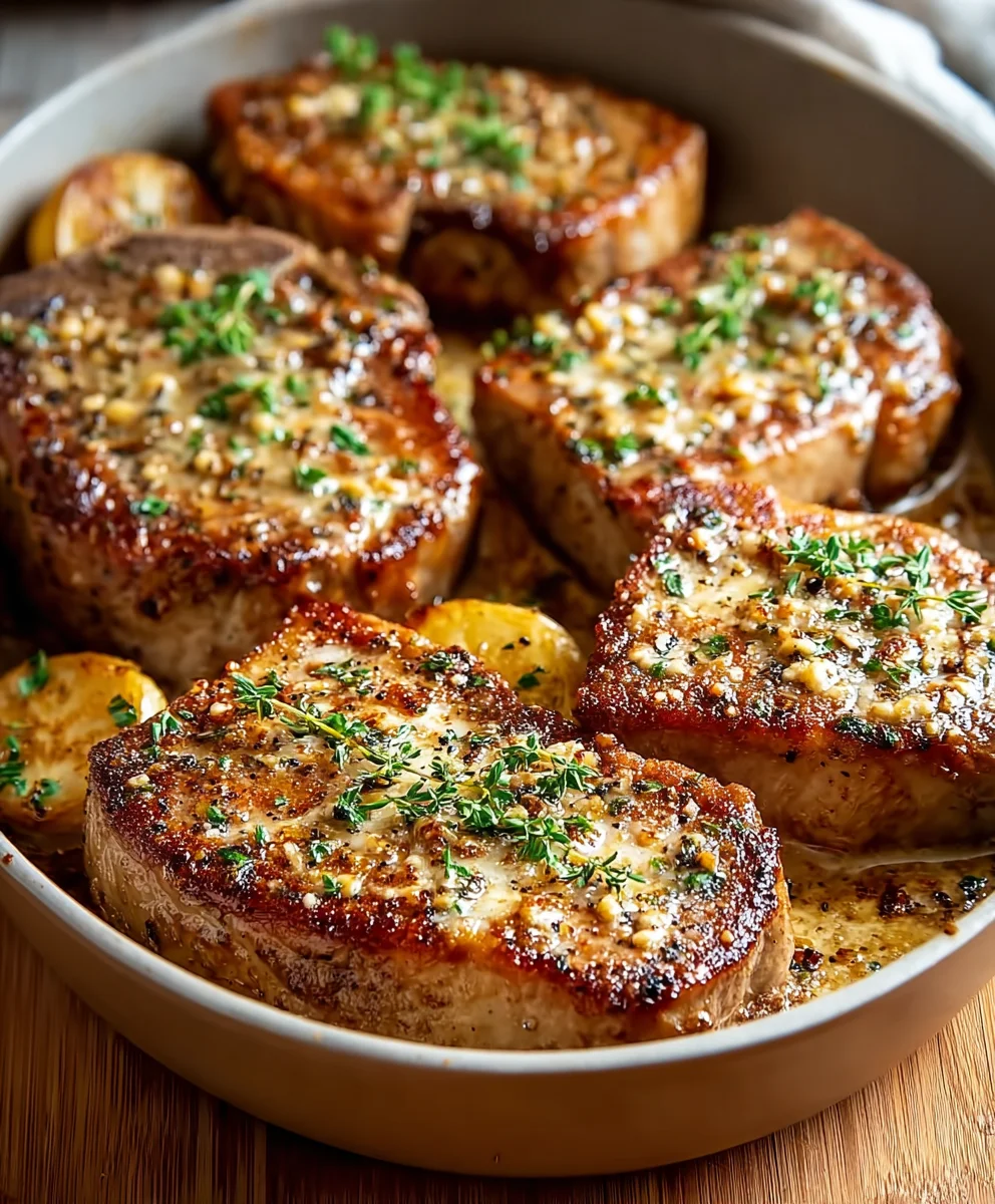 Garlic Parmesan Beef Chops - Easy & Flavorful Recipe