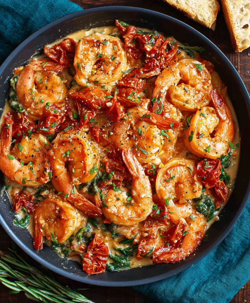 One-Pan Tuscan Shrimp Easy 30-Minute Dinner
