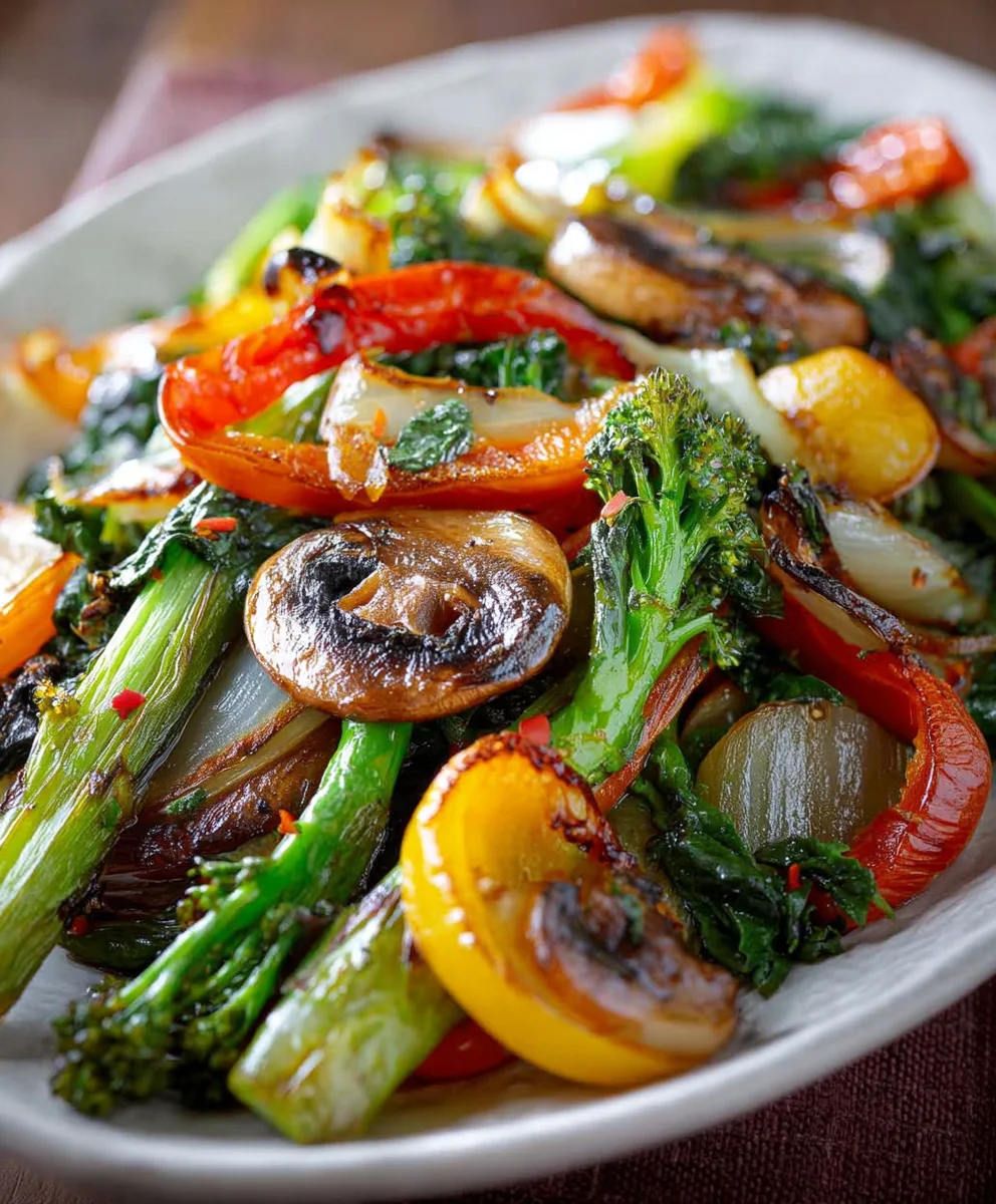 Healthy Sautéed Vegetables Quick Flavorful Nutritious