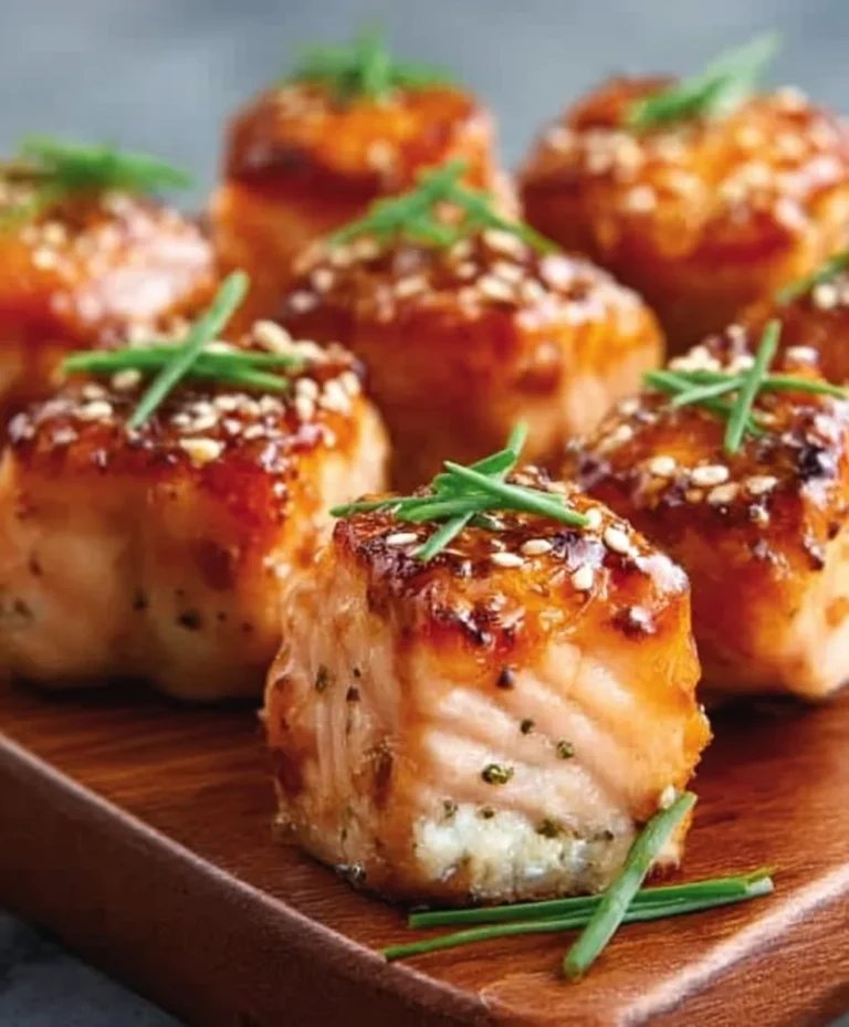 Bang Bang Salmon Bites-Quick & Easy Recipe