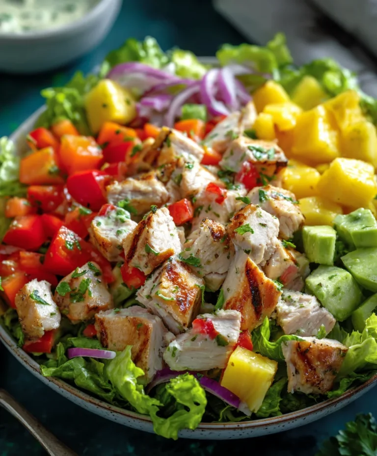 Hawaiian Chicken Salad-Gluten Free Whole Health