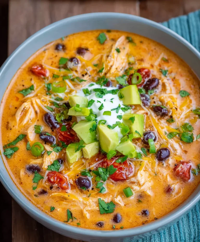 Creamy Chicken Enchilada Soup-Easy Comfort Food