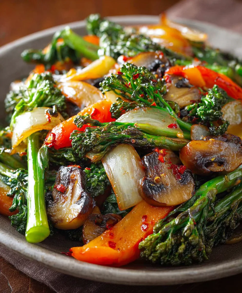 Healthy Sautéed Vegetables Quick Flavorful Nutritious