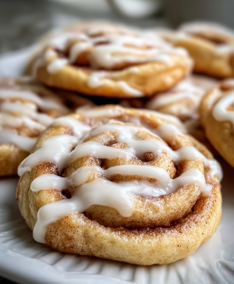 Cinnamon Roll Cookies-Irresistible Swirls of Flavor