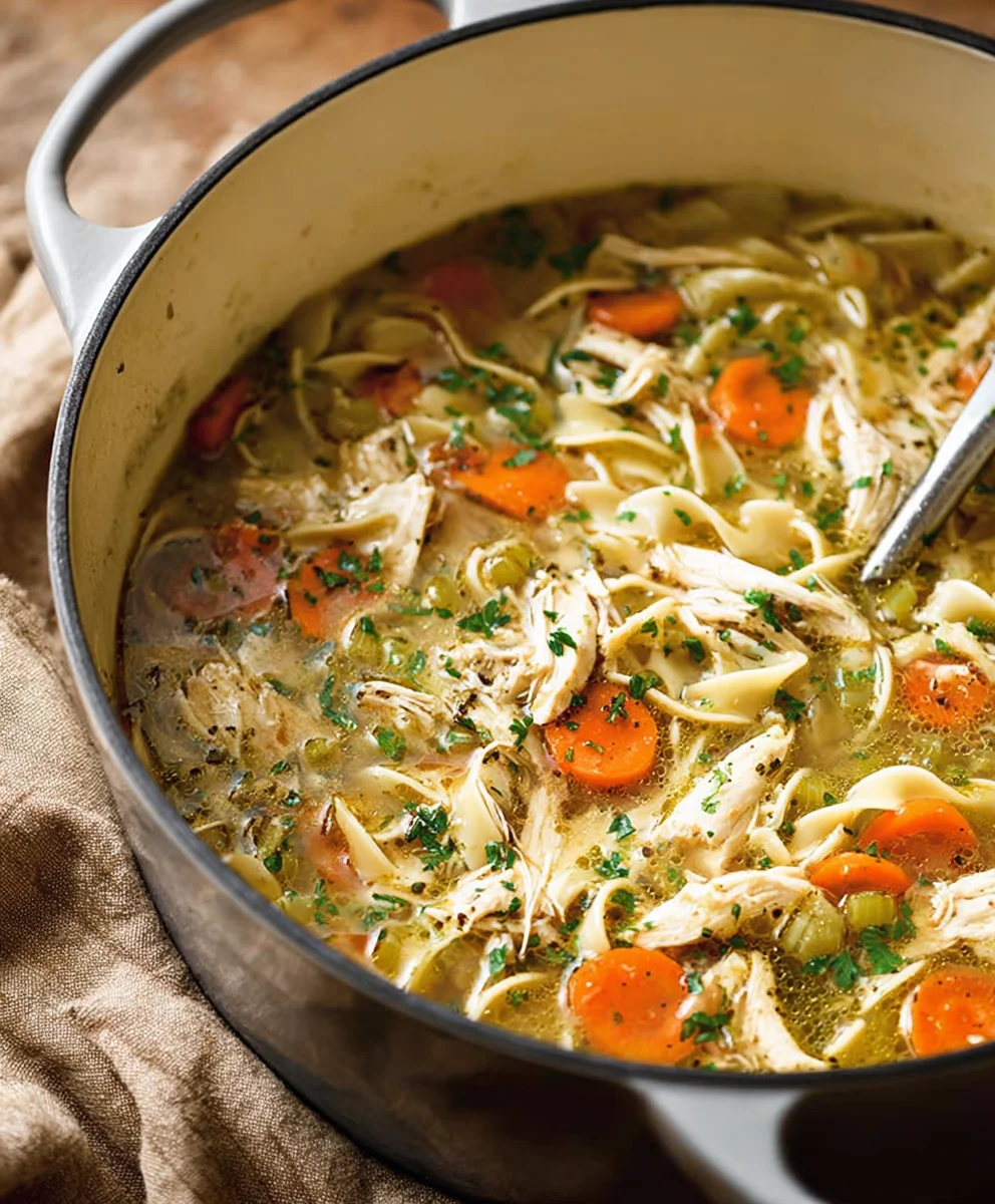 Comforting Chicken Noodle Soup Recipe