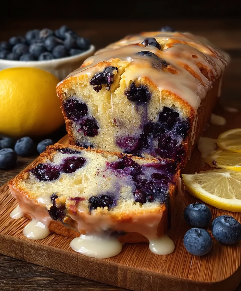 Fresh Lemon Blueberry Loaf-Easy & Delicious Recipe