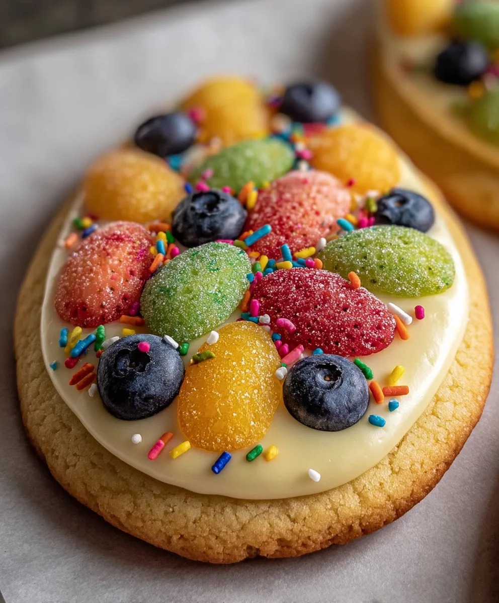 Easter Egg Fruit Cookies - Delicious & Easy Recipe