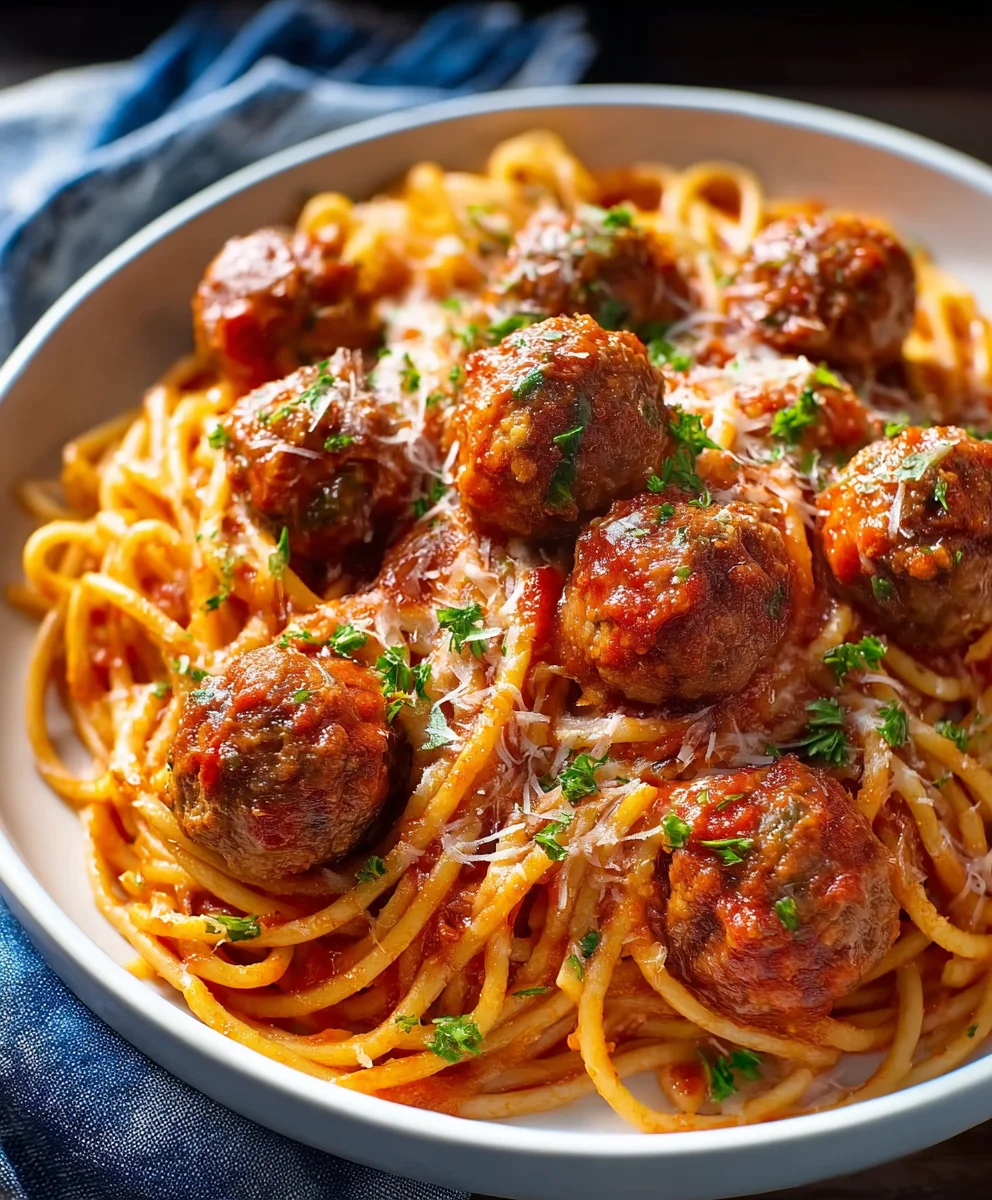 Easy Instant Pot Spaghetti & Meatballs Recipe