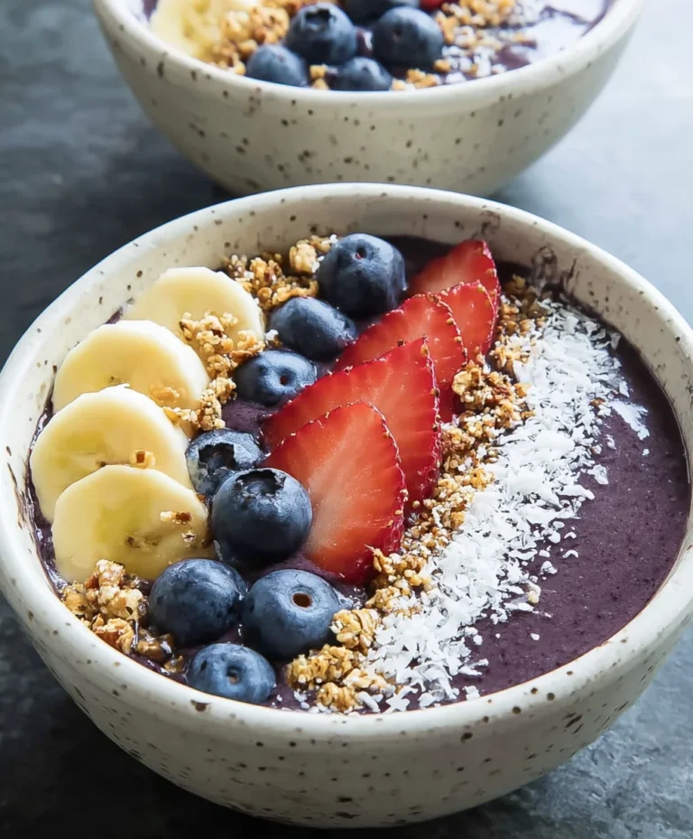 Fresh Acai Breakfast Bowl Recipe- Healthy & Easy Start