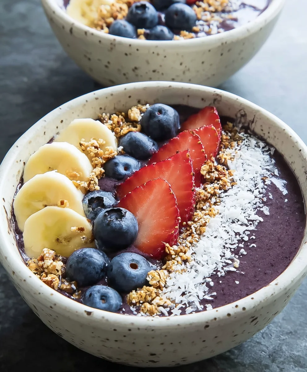 Fresh Acai Breakfast Bowl Recipe- Healthy & Easy Start