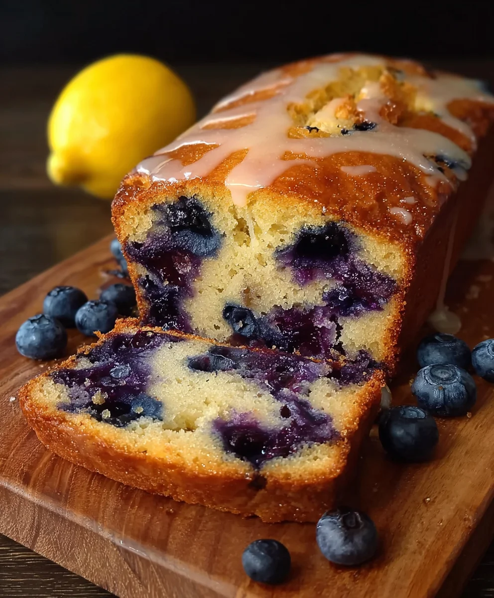 Fresh Lemon Blueberry Loaf-Easy & Delicious Recipe