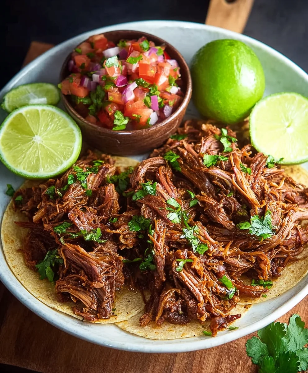 Easy Mexican Shredded Beef-Taco Filling Perfection
