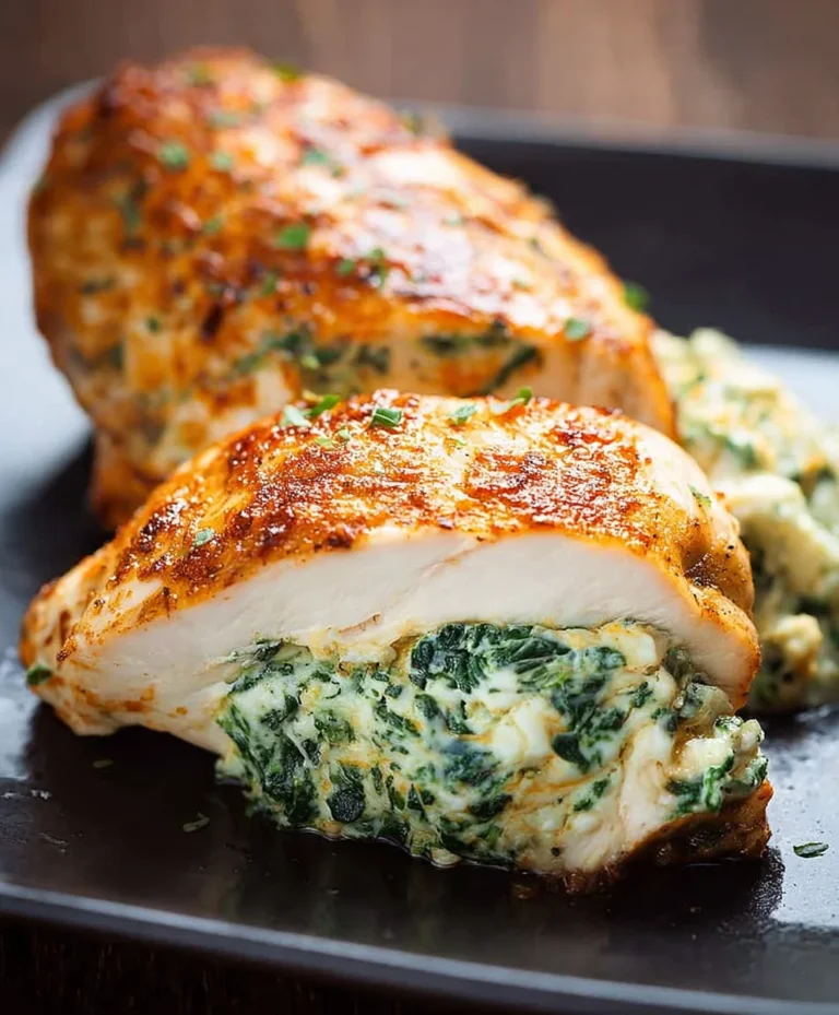 Spinach Stuffed Chicken Breasts – Easy & Delicious Recipe