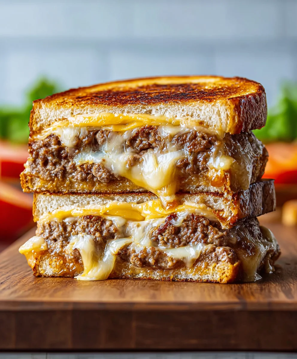 Classic Beef Patty Melt- Easy & Delicious Recipe