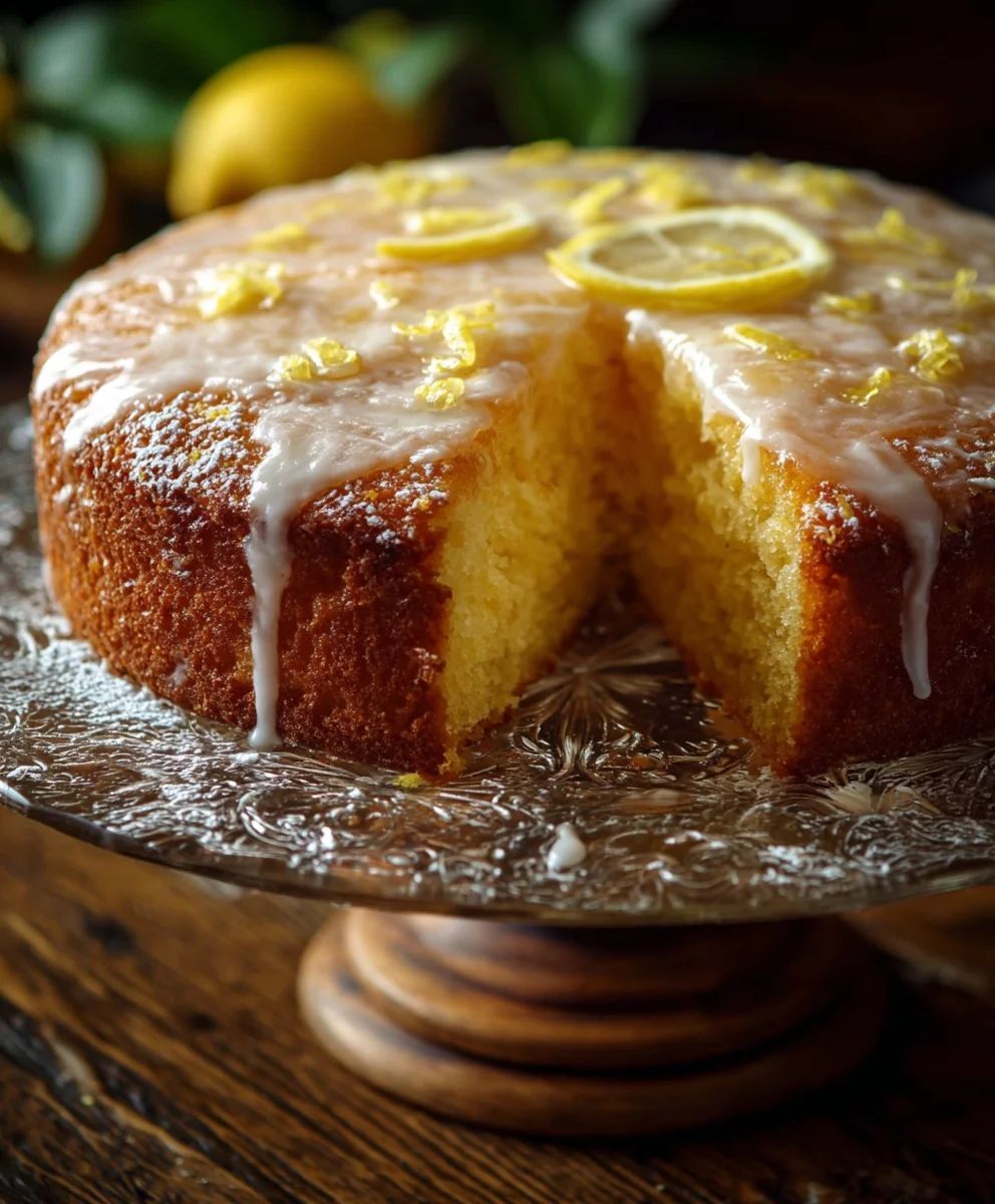 Moist Zesty Lemon Cake Recipe - Ultimate Dessert