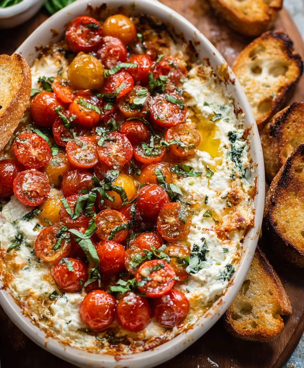 Easy Caprese Dip Recipe- Creamy & Delicious