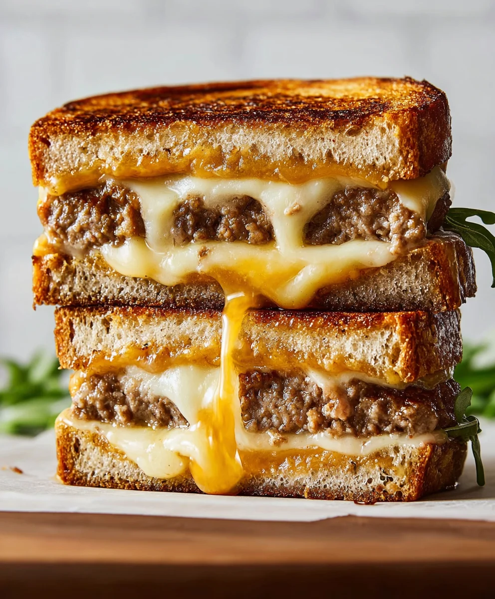 Classic Beef Patty Melt- Easy & Delicious Recipe