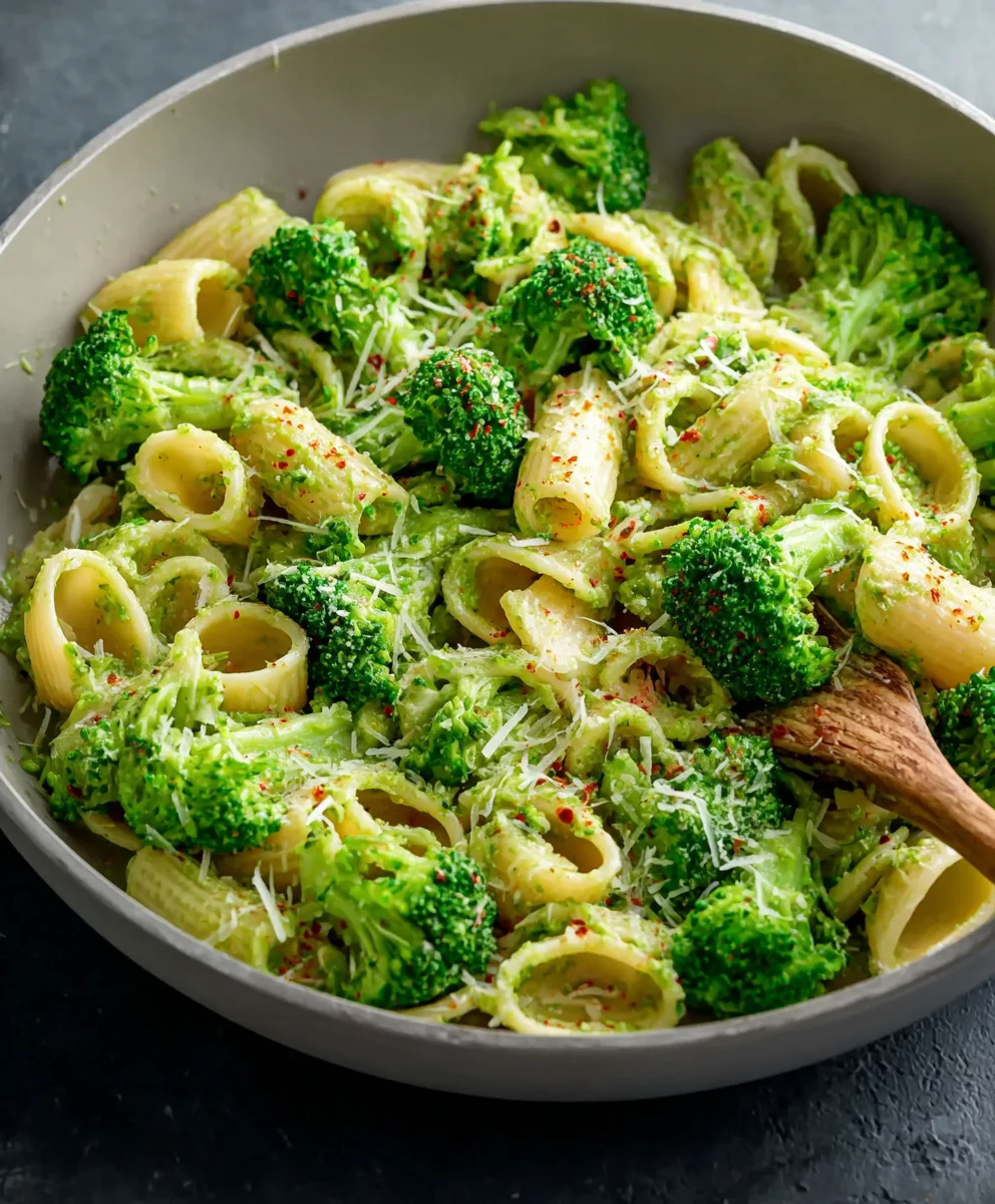 Light Healthy Broccoli Pasta-Quick Delicious Meal