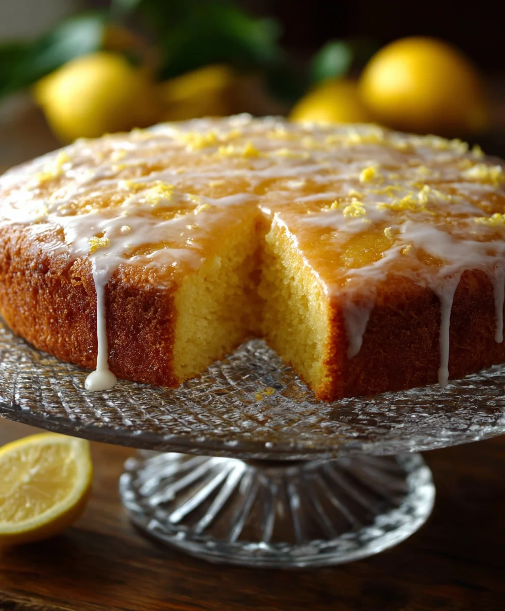 Moist Zesty Lemon Cake Recipe - Ultimate Dessert