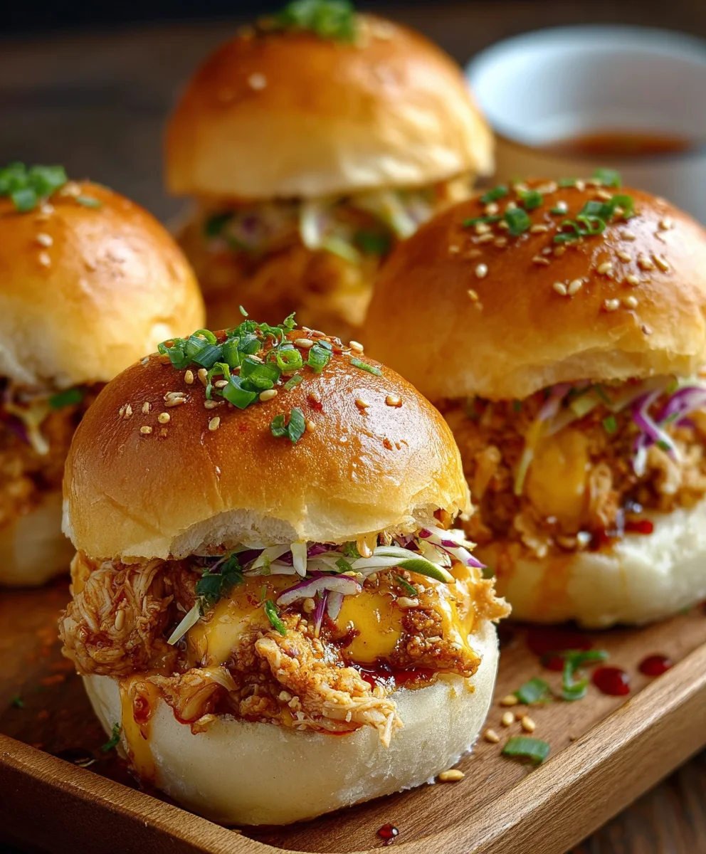 Cheesy Dynamite Chicken Buns - Easy Recipe