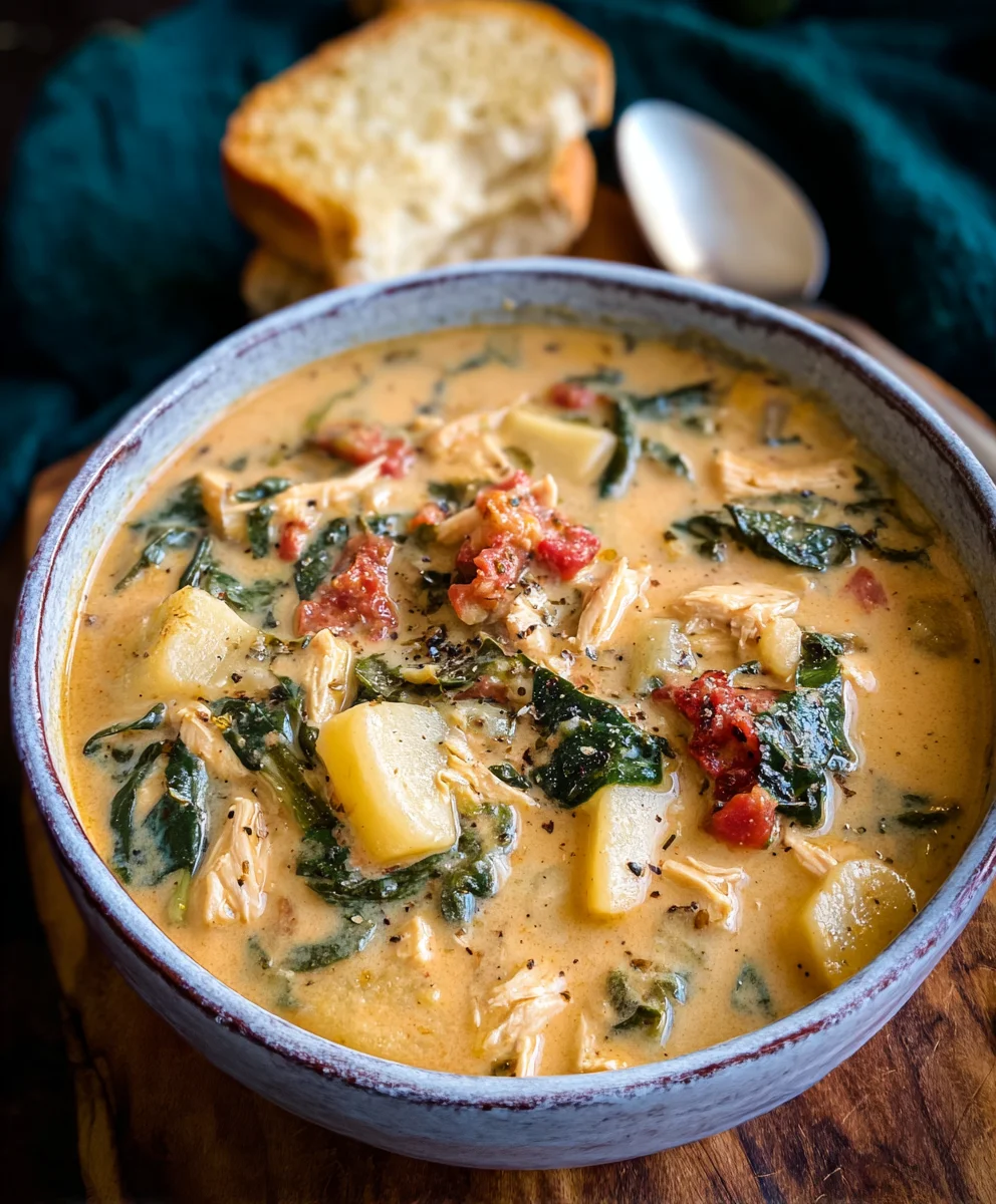 Creamy Marry Me Tuscan Chicken Soup Recipe