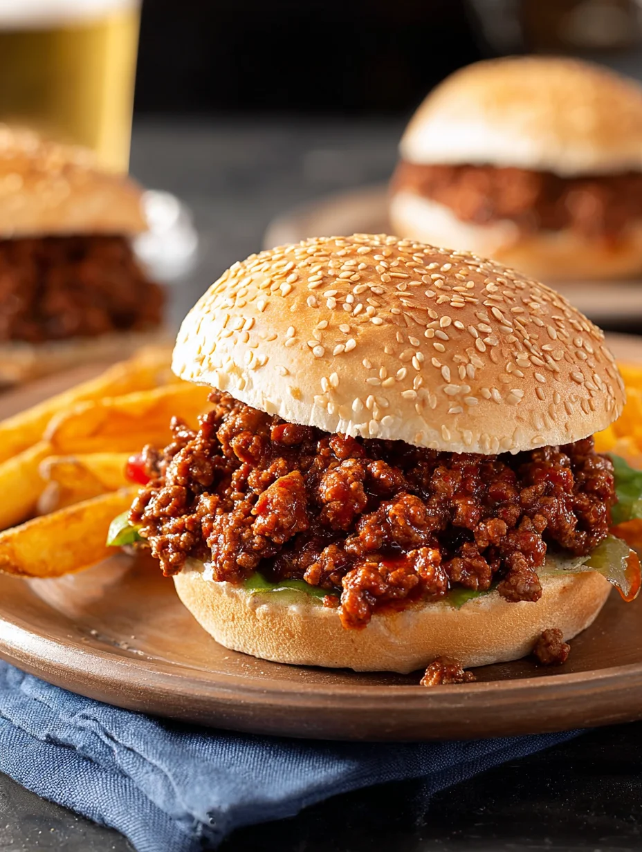 Easy Beef Sloppy Joes-Quick & Delicious Recipe