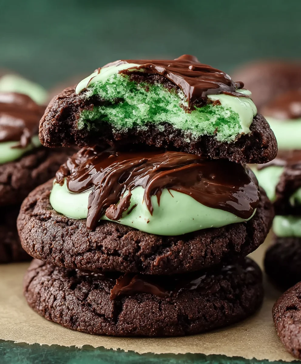 Easy Grasshopper Cake Mix Cookies-Quick & Delicious Recipe
