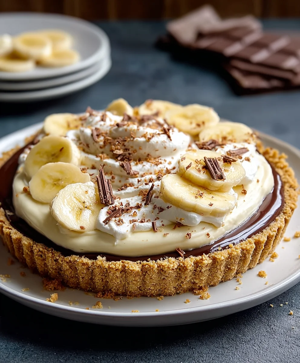 Easy Banoffee Pie Recipe- Delicious Dessert Delight