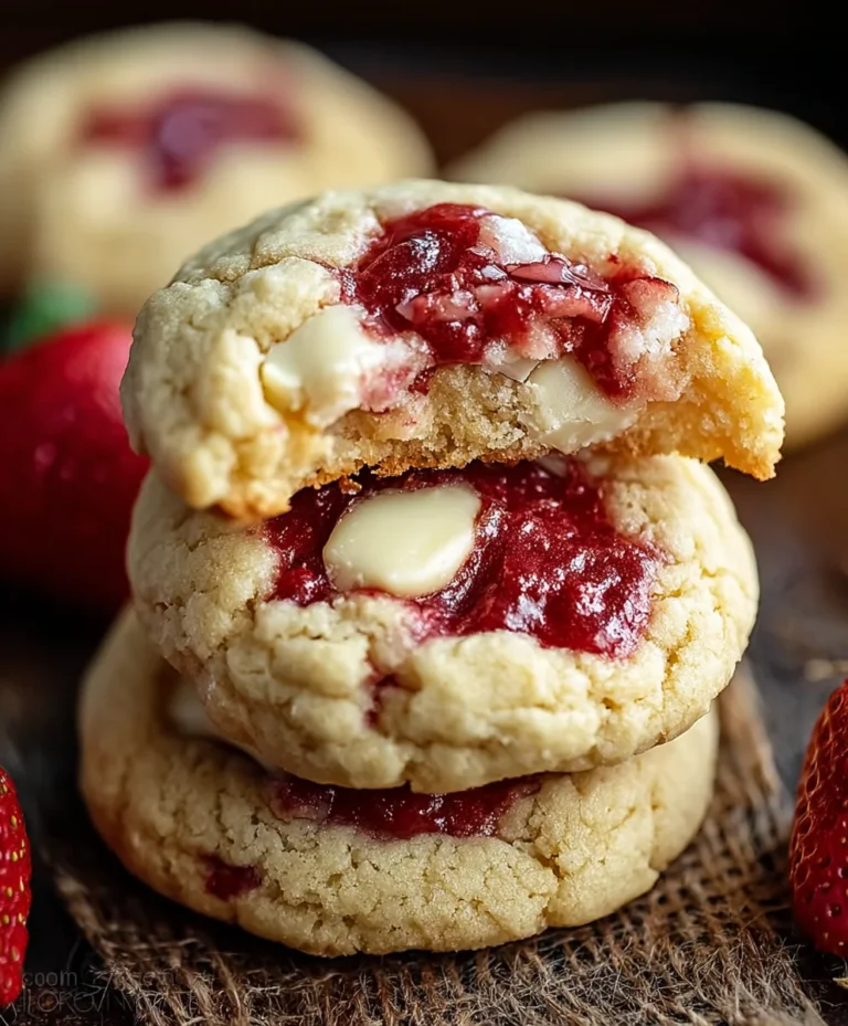 Strawberry Cheesecake Cookies-Easy & Delicious Recipe