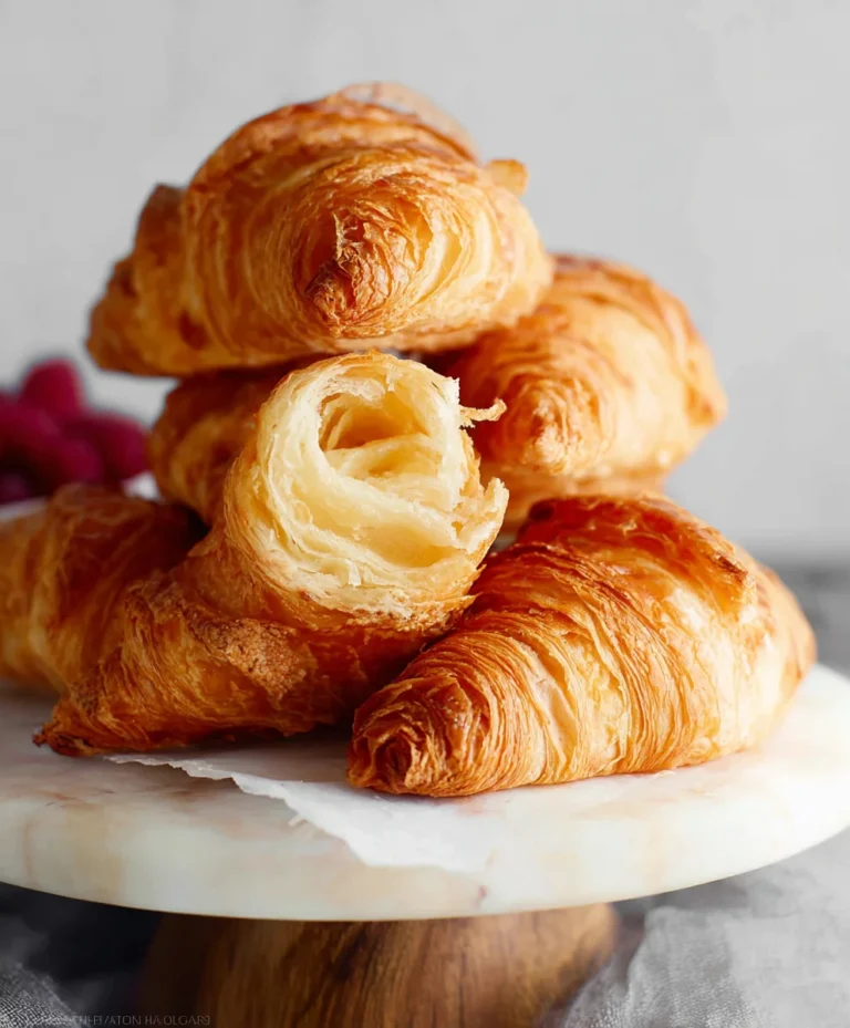 Easy Flaky Croissant Recipe-Homemade Perfection