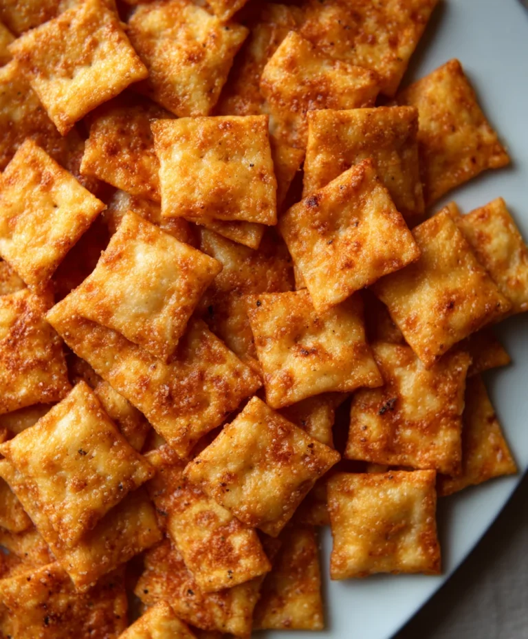 Sourdough Cheez Its Homemade Crackers – Easy Recipe