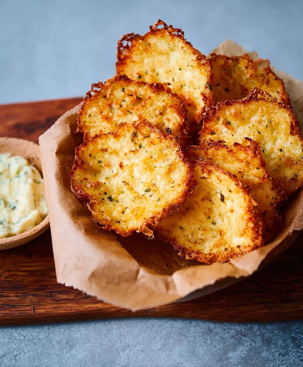Crispy Cottage Cheese Chips- Easy Healthy Snack