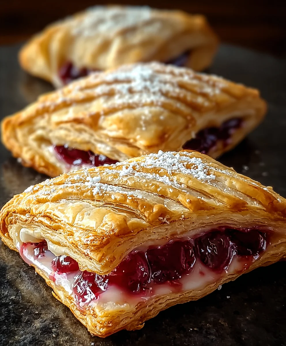 Easy Cherry Turnovers Delicious & Simple Recipe