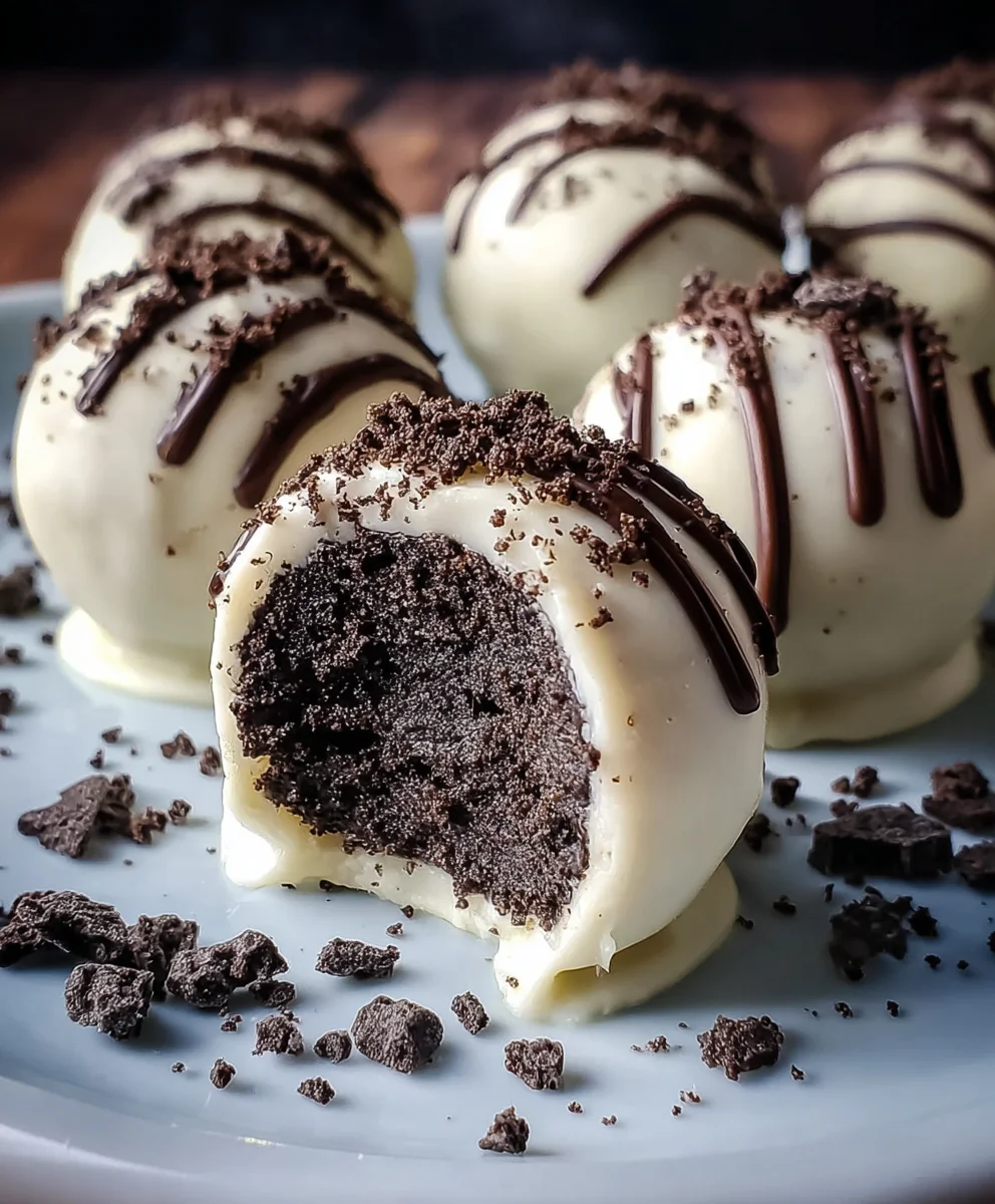 Easy Oreo Cake Balls Recipe-No Bake Treat