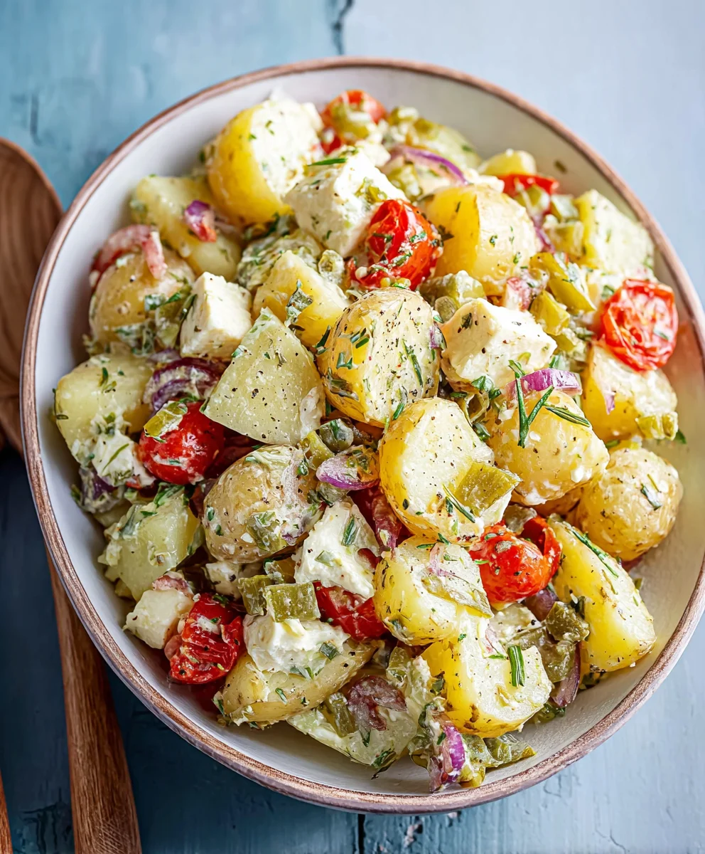 Authentic Italian Potato Salad Recipe - Fresh & Flavorful