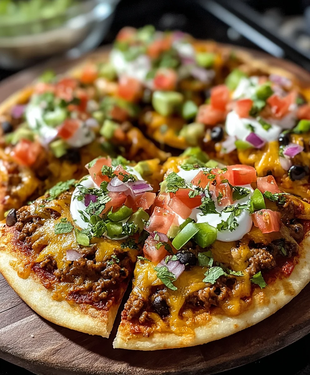 Easy Homemade Mexican Pizza Recipe-Quick & Delicious
