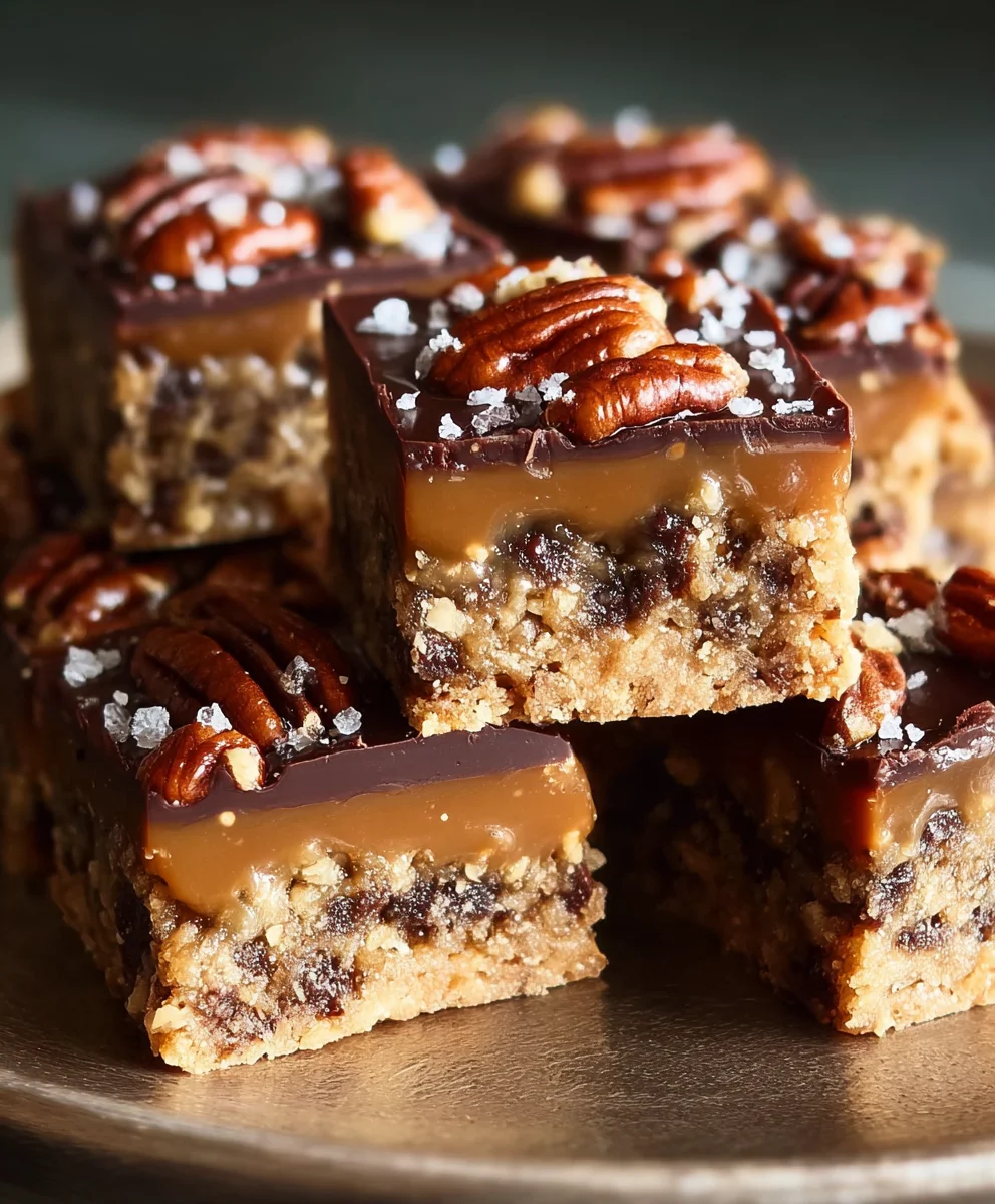 Easy Turtle Bars-Delicious No-Bake Treat