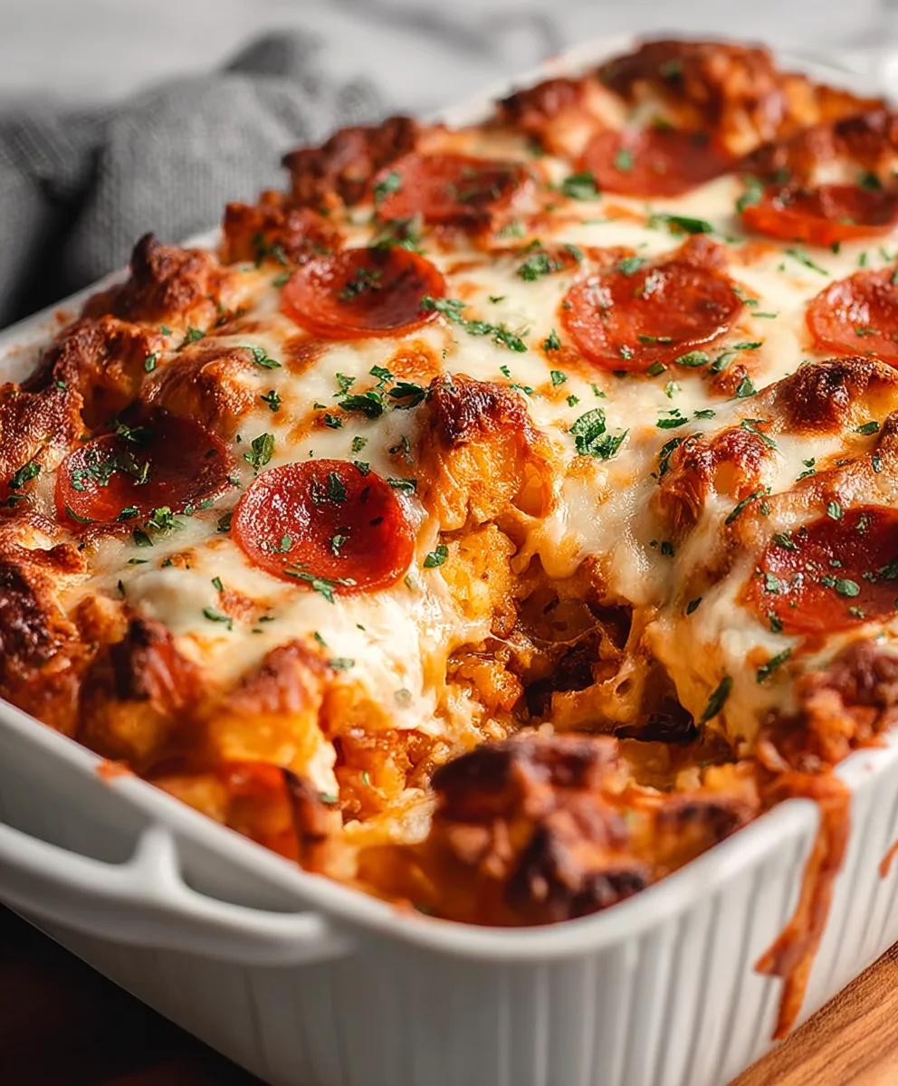 Bubble Up Pizza Casserole Easy Beef Recipe