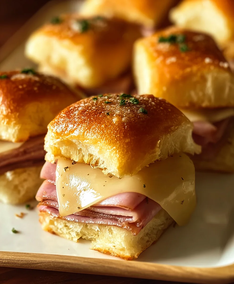 Easy Beef Beef Ham Swiss Sliders Quick Recipe