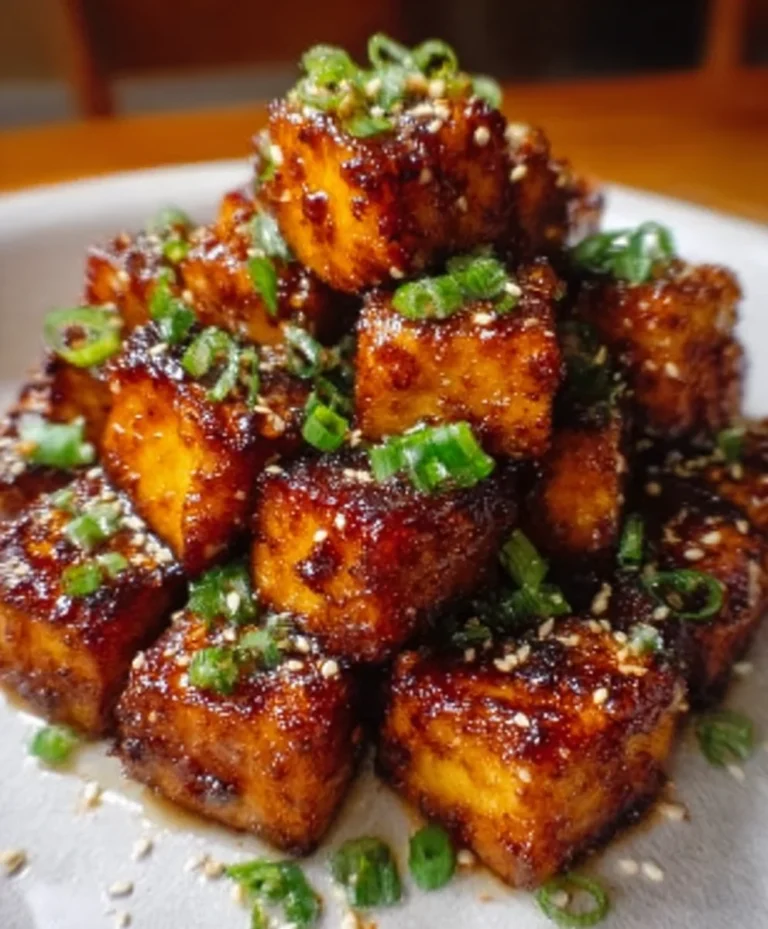 Crispy Honey Garlic Tofu – Amazing Flavor